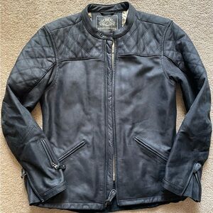 Roland Sands Leather Motorcycle Jacket